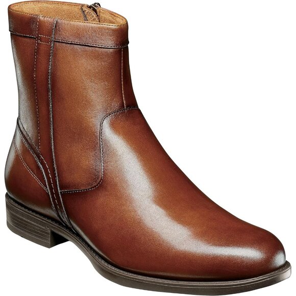 Men's Medfield Plain Toe Zip Boot Fashion